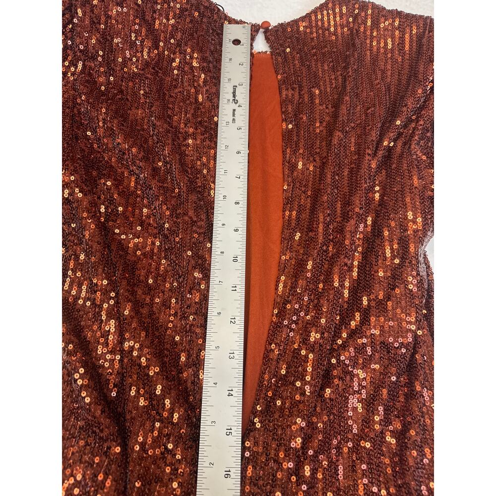 Retrofete bronze Flynn sequin dress size S NWT - Picture 7 of 10